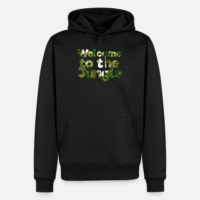 Jungle Rainforest Conservation Amazon - Sweat à capuche Premium bio Homme - noir