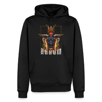 Chenemu Chnum Gott Gottheit Fruchtbarkeit Nil - Männer Premium Bio Hoodie - Schwarz - Vorne - Nico (187cm)