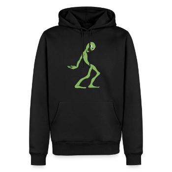 Alian Dance Cosita Vidéo Frog Danse Cadeau - Sweat à capuche Premium bio Homme - noir - Devant - Nico (187cm)