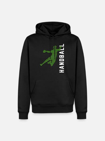 handball - Men’s Premium Organic Hoodie - black