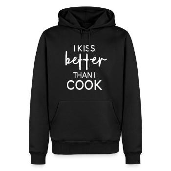 Gastronomie Koch Geschenk Mutter Küche Restaurant - Männer Premium Bio Hoodie - Schwarz - Vorne - Nico (187cm)