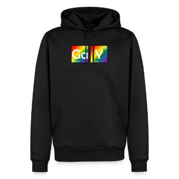 Elements of Gay Gay LGBT Periodic Table Chemistry - Men’s Premium Organic Hoodie - black - Front - Nico (187cm)