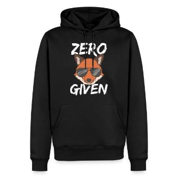 Fuchs Sonnenbrille Zero Fox Given Tshirt Geschenk - Männer Premium Bio Hoodie - Schwarz - Vorne - Nico (187cm)