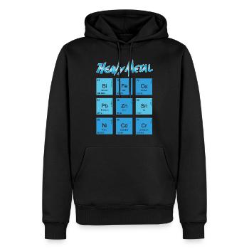 Nerd Science Shirt cadeau pour Geeks Heavy Metal - Sweat à capuche Premium bio Homme - noir - Devant - Nico (187cm)