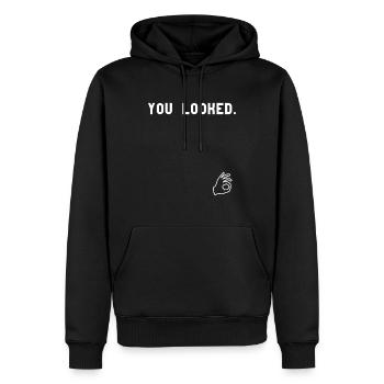 Vous avez regardé Lusitger Saying Shirt Gift - Sweat à capuche Premium bio Homme - noir - Devant - Nico (187cm)