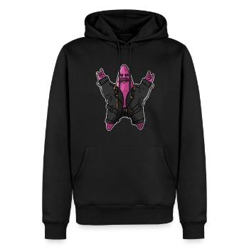 Rock 'n' Roll Seestern Meer Marine Star Geschenk - Männer Premium Bio Hoodie - Schwarz - Vorne - Nico (187cm)