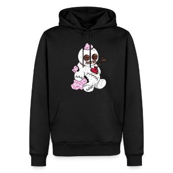 Voodoo Puppe Liebe Liebeskummer Freundin Teddy - Männer Premium Bio Hoodie - Schwarz - Vorne - Nico (187cm)