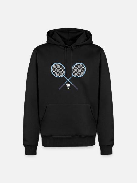 Badminton badminton Badminton rackets - Men’s Premium Organic Hoodie - black