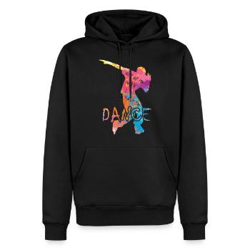 Aus dem Weg ich muss tanzen Party Tänzer - Männer Premium Bio Hoodie - Schwarz - Vorne - Nico (187cm)