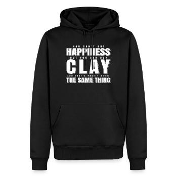 Pottery Geschenk Töpfer Shirt Töpferei - Männer Premium Bio Hoodie - Schwarz - Vorne - Nico (187cm)