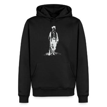 Billy the Kid Gunslinger William H Bonnie Vintage - Men’s Premium Organic Hoodie - black - Front - Nico (187cm)