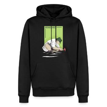 Archäologe Archäologie - Männer Premium Bio Hoodie - Schwarz - Vorne - Nico (187cm)