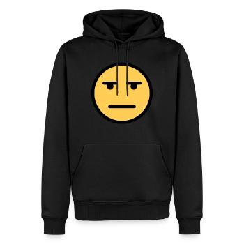 Gesicht Was auch immer ärgerlich verlieren Gesicht - Männer Premium Bio Hoodie - Schwarz - Vorne - Nico (187cm)