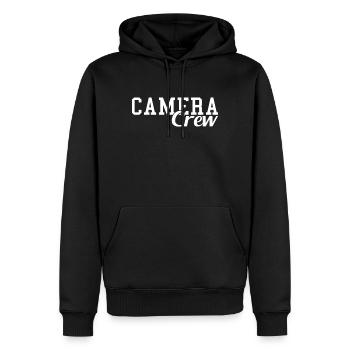 Cameraman Team Film Directeur de télévision - Sweat à capuche Premium bio Homme - noir - Devant - Nico (187cm)