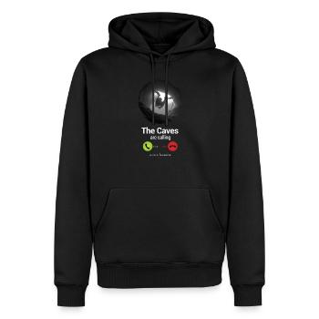 XASTY Höhlentauchen Höhlen Tauchen Taucher Höhle - Männer Premium Bio Hoodie - Schwarz - Vorne - Nico (187cm)