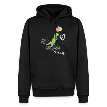 Birthday Party - Männer Premium Bio Hoodie - Schwarz - Vorne - Nico (187cm)