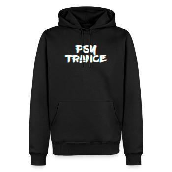 Psy Trance design Cadeau pour Acid Techno Electronic - Sweat à capuche Premium bio Homme - noir - Devant - Nico (187cm)