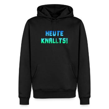 Silvester Silvester Silvester Party - Männer Premium Bio Hoodie - Schwarz - Vorne - Nico (187cm)