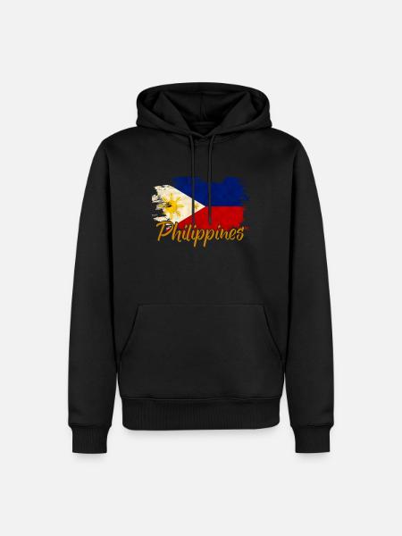 Philippines - Men’s Premium Organic Hoodie - black