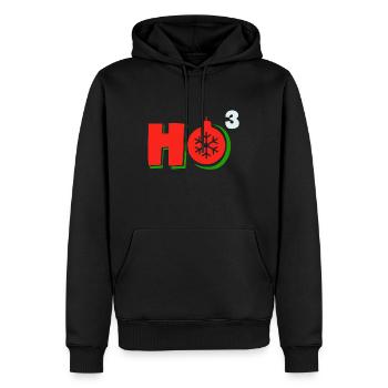 Weihnachtsmann - Männer Premium Bio Hoodie - Schwarz - Vorne - Nico (187cm)