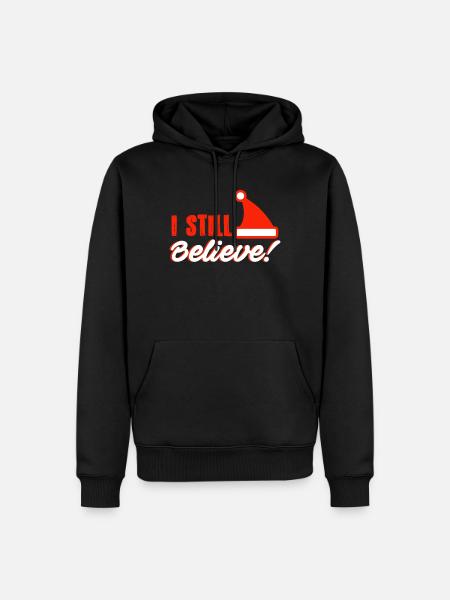 Santa Claus - Men’s Premium Organic Hoodie - black