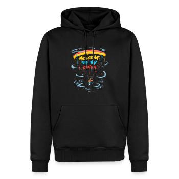 Gleitschirmfliegen Paragleiter - Männer Premium Bio Hoodie - Schwarz - Vorne - Nico (187cm)