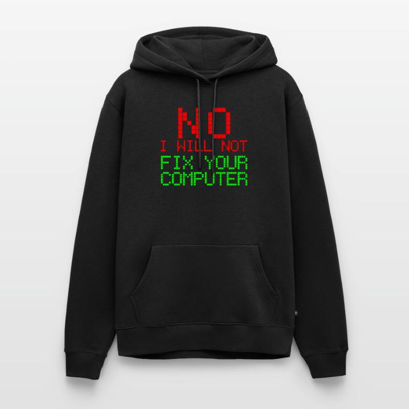 Informatik Software Engineer Programmer Code Männer Premium Bio Hoodie