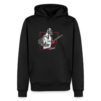 Kammerjäger Schädling Geschenk - Männer Premium Bio Hoodie - Schwarz - Vorne - Nico (187cm)