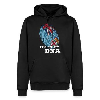 Fiji - It'S In My Dna - Männer Premium Bio Hoodie - Schwarz - Vorne - Nico (187cm)