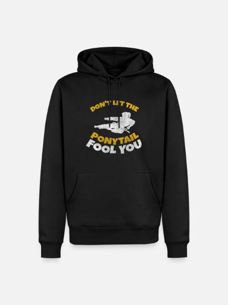 Mrs. Maedchen Self-Defense Gift - Men’s Premium Organic Hoodie - black