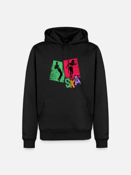 Ska music gift - Men’s Premium Organic Hoodie - black