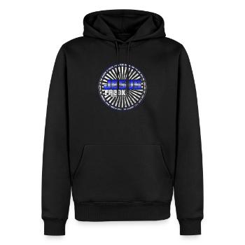 Jesus Freak | Kirche Religion Gott Glaube Geschenk - Männer Premium Bio Hoodie - Schwarz - Vorne - Nico (187cm)