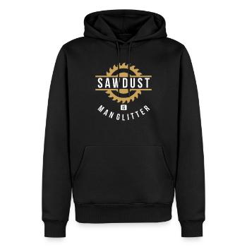 Woodworker lumberjacks Gifts - Männer Premium Bio Hoodie - Schwarz - Vorne - Nico (187cm)