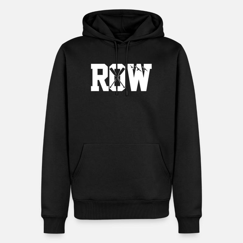 Ramer ramer ramer - Sweat à capuche Premium bio Homme - noir