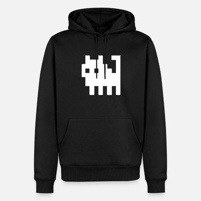 Gaming Katze - Männer Premium Bio Hoodie - Schwarz