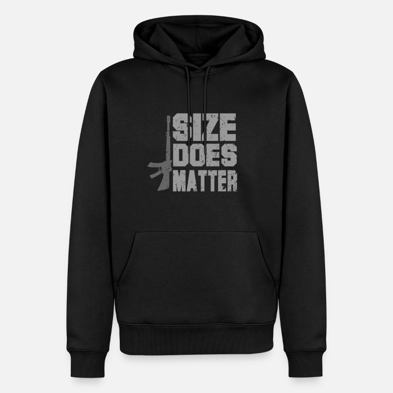 Schiessen - Männer Premium Bio Hoodie - Schwarz