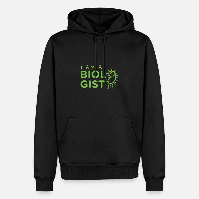Biologiste biologiste - Sweat à capuche Premium bio Homme - noir