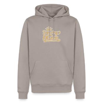Dancing Queen Tanzen Discofox Retro Tango Geschenk - Männer Premium Bio Hoodie - Taupe - Vorne - Nico (187cm)