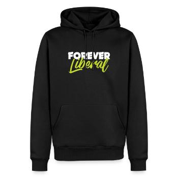 Liberal Geschenk Frei Gesetze locker Politik - Männer Premium Bio Hoodie - Schwarz - Vorne - Nico (187cm)