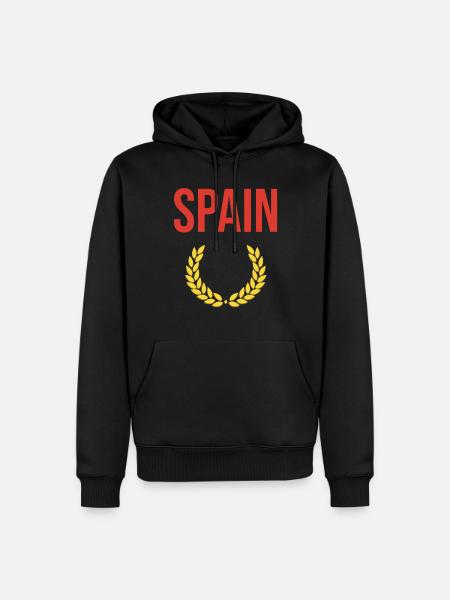 Spain España Spain - Men’s Premium Organic Hoodie - black