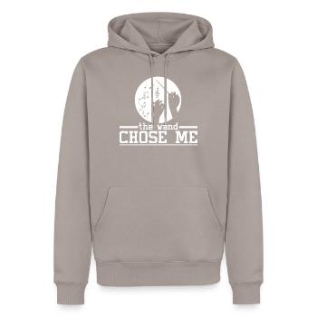 Dirigent Maestro Orchester Chor Leiten Geschenk - Männer Premium Bio Hoodie - Taupe - Vorne - Nico (187cm)