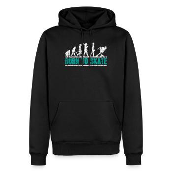Rollerblade Schlittschuhe - Männer Premium Bio Hoodie - Schwarz - Vorne - Nico (187cm)