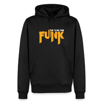 Funk Gift Festival Concert Music - Sweat à capuche Premium bio Homme - noir - Devant - Nico (187cm)