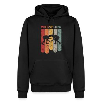 Ringen Ringkampf Ringer Geschenk Wrestling - Männer Premium Bio Hoodie - Schwarz - Vorne - Nico (187cm)