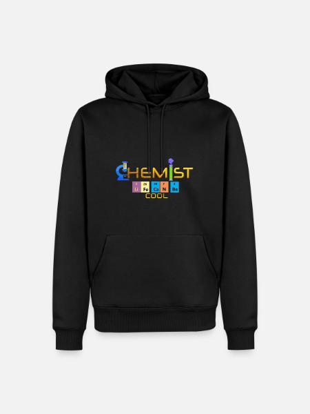 Chemiker - Männer Premium Bio Hoodie - Schwarz
