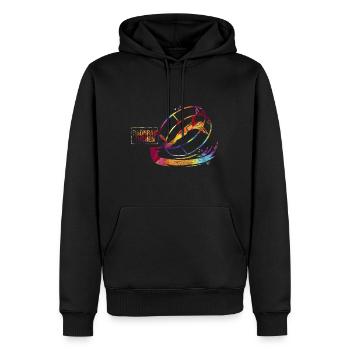 Gymnastique Turner Gift - Sweat à capuche Premium bio Homme - noir - Devant - Nico (187cm)