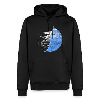Halz-nasen-ohen-arzt - Männer Premium Bio Hoodie - Schwarz - Vorne - Nico (187cm)