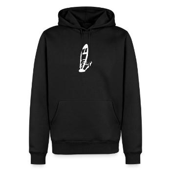 Windsurfing Windsurfing Surfer Gift Windsurfer - Men’s Premium Organic Hoodie - black - Front - Nico (187cm)