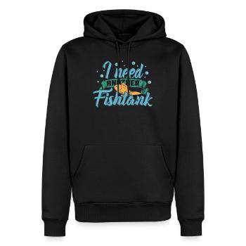 Aquarium Aquarium Geschenk - Männer Premium Bio Hoodie - Schwarz - Vorne - Nico (187cm)