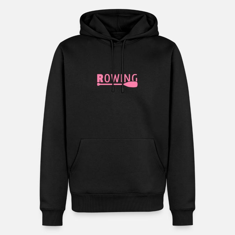 Aviron aviron aviron - Sweat à capuche Premium bio Homme - noir